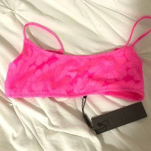 TRIANGL swimwear Pitaya Floral Bathing suit top NWT